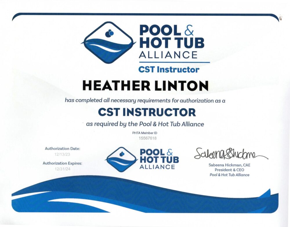 Linton,Heather CST Instructor Cert 271