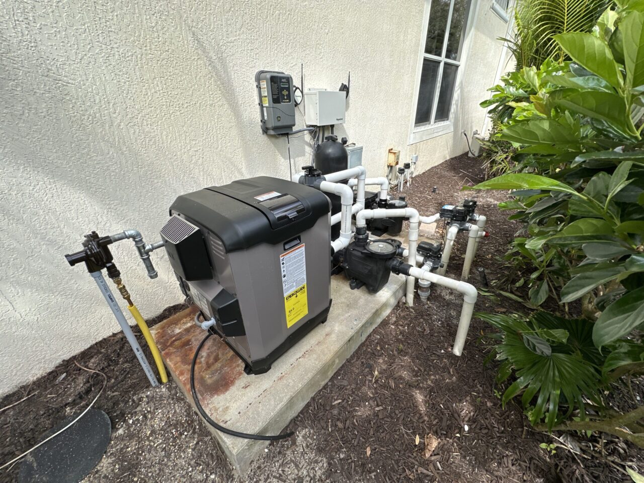 After heat chill pump replacement and repair Hayward, Jandy, waterway, Pentair